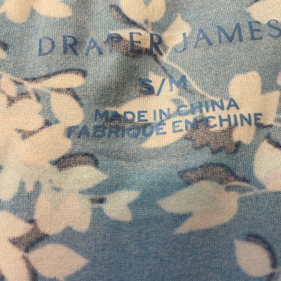 Draper James Nightgown Blue Floral Size S/M - Picture 3 of 8